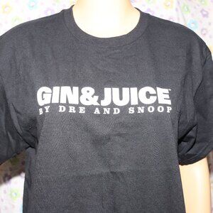 Gin & Juice Dr Dre Snoop Dogg promo Shirt Rap Hip hop Medium